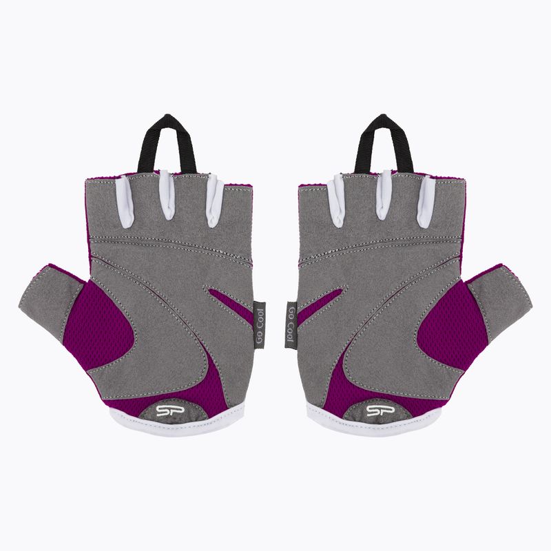 Guanti fitness Spokey Lady Fit viola 928972 2
