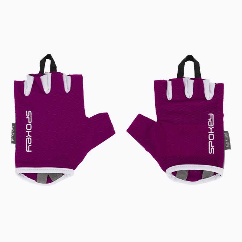 Guanti fitness Spokey Lady Fit viola 928972 3