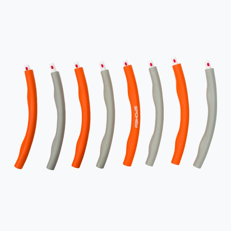 Spokey 8El hula hoop arancione e grigio 929900 3