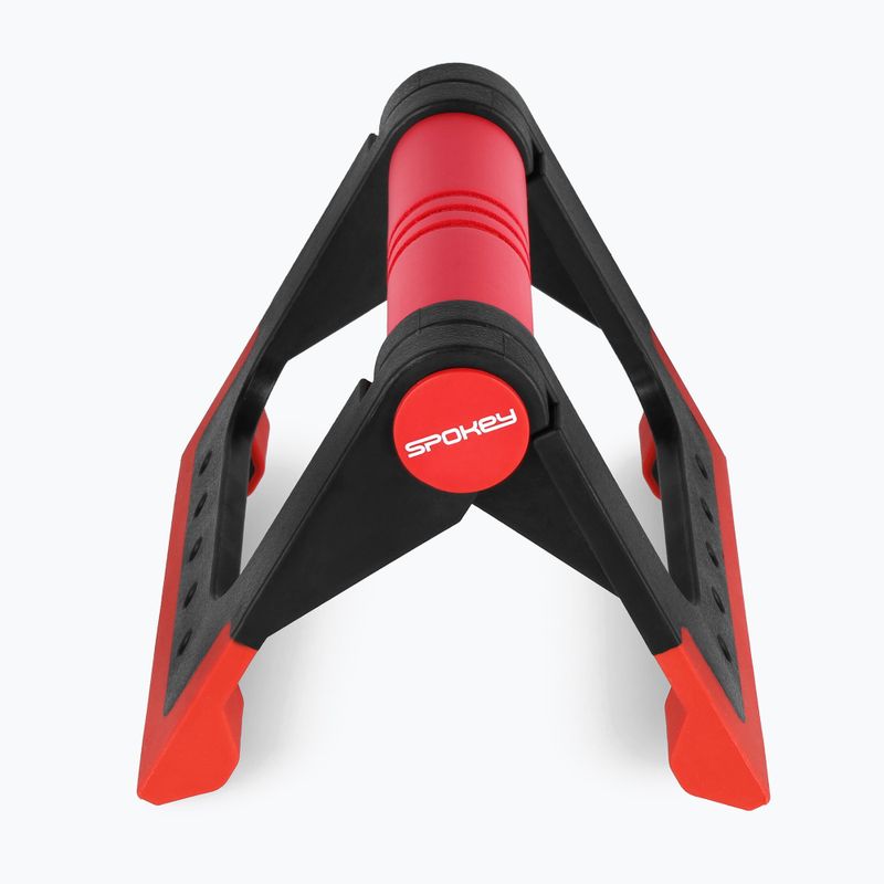 Spokey Force maniglie push-up 2 pezzi nero/rosso 929901 3