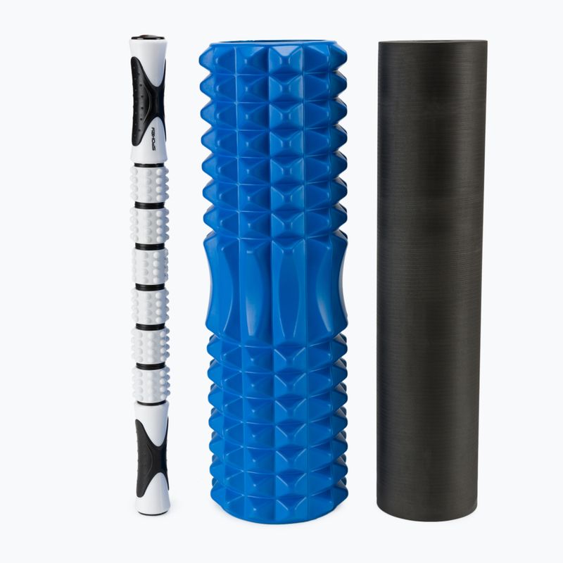 Set di rulli massaggianti Spokey Mixroll nero-blu 929955