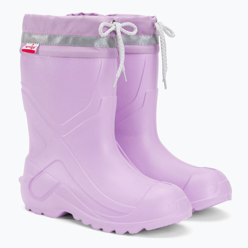 Lemigo Camp, calzettoni rosa per bambini 4