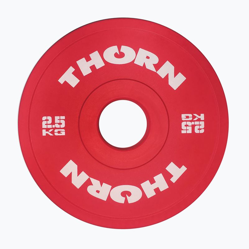 Carico THORN FIT Fractional 2 x 5 kg red/white 2