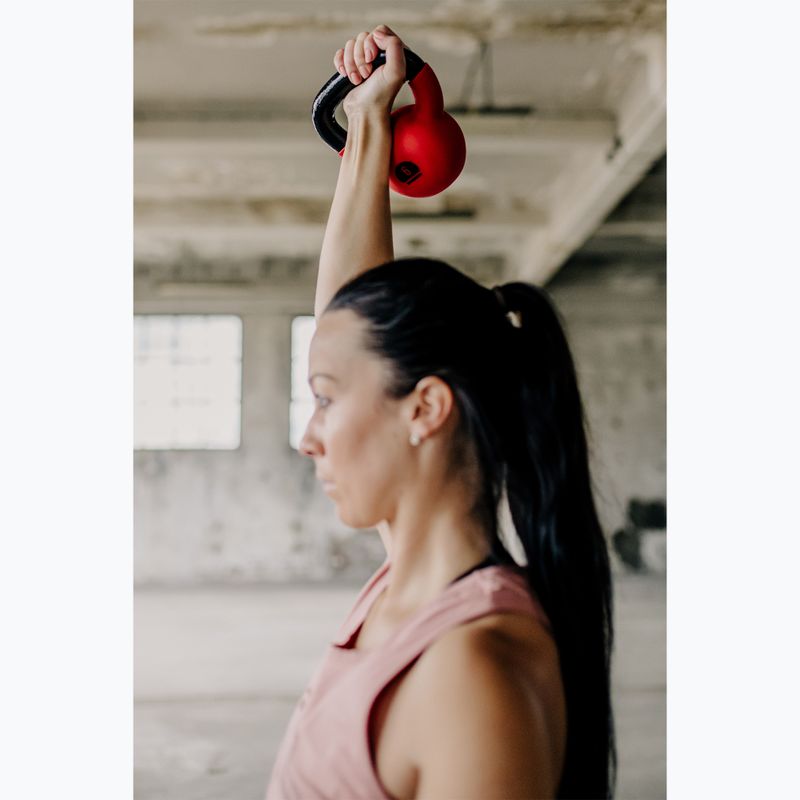 THORN FIT Kettlebell in ghisa da 6 kg rosso 4