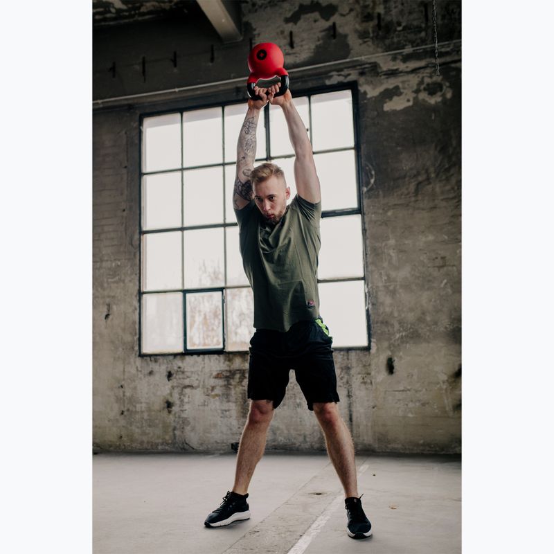 THORN FIT Kettlebell in ghisa da 24 kg rosso 5