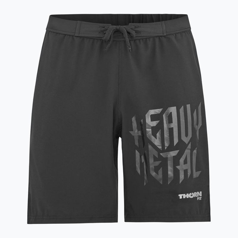 THORN FIT Core 2.0 Pantaloncini da allenamento Heavy Metal nero