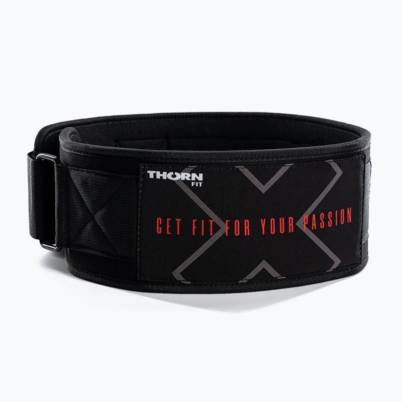 Cintura per sollevamento pesi THORN FIT Pro Logo black/white