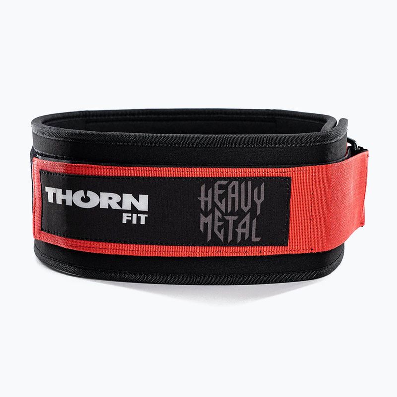 Cintura per sollevamento pesi THORN FIT Pro Deadlift black/red/white 2