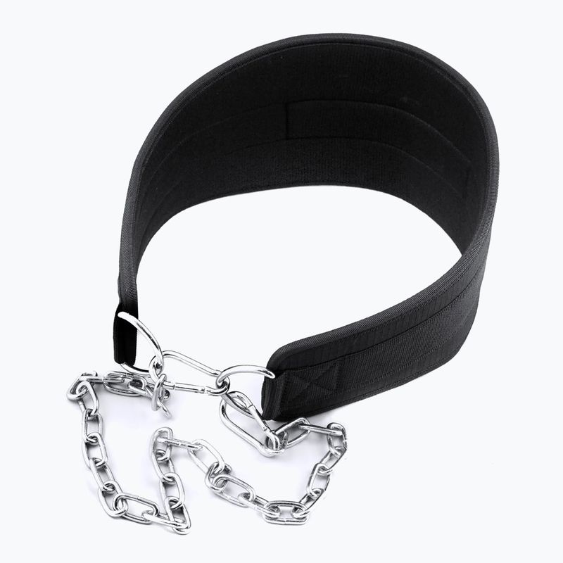 THORN FIT Dip Logo cintura di sollevamento pesi nera 2