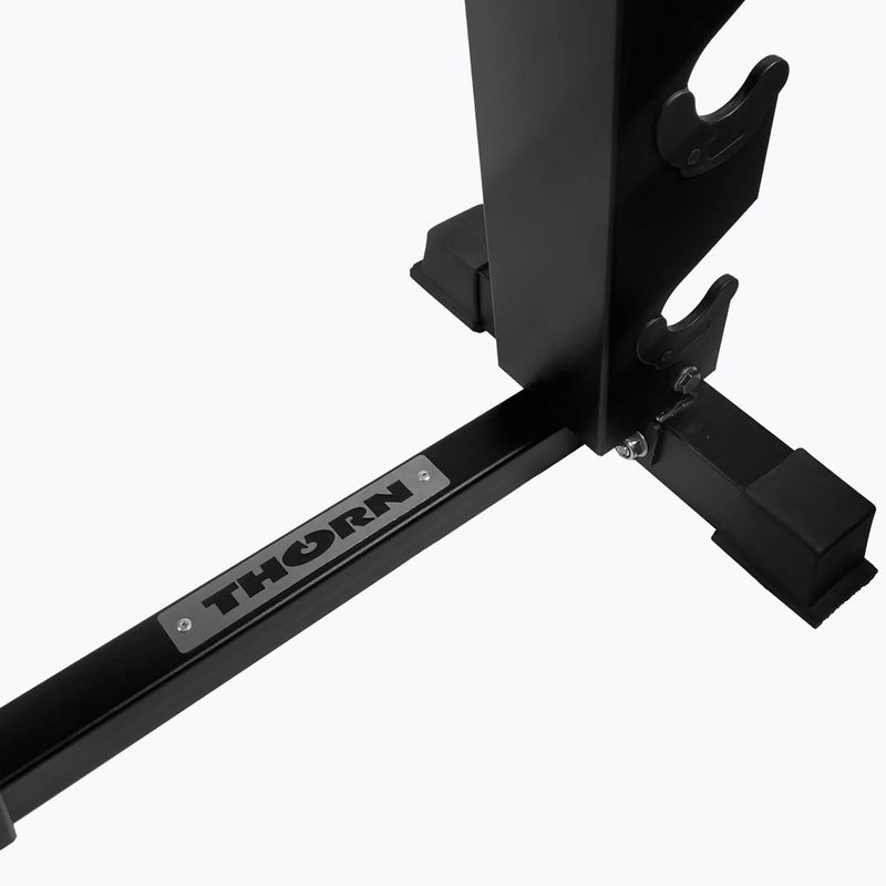 Porta manubri THORN FIT Hexagonal Dumbbells Rack 1-10kg black 4