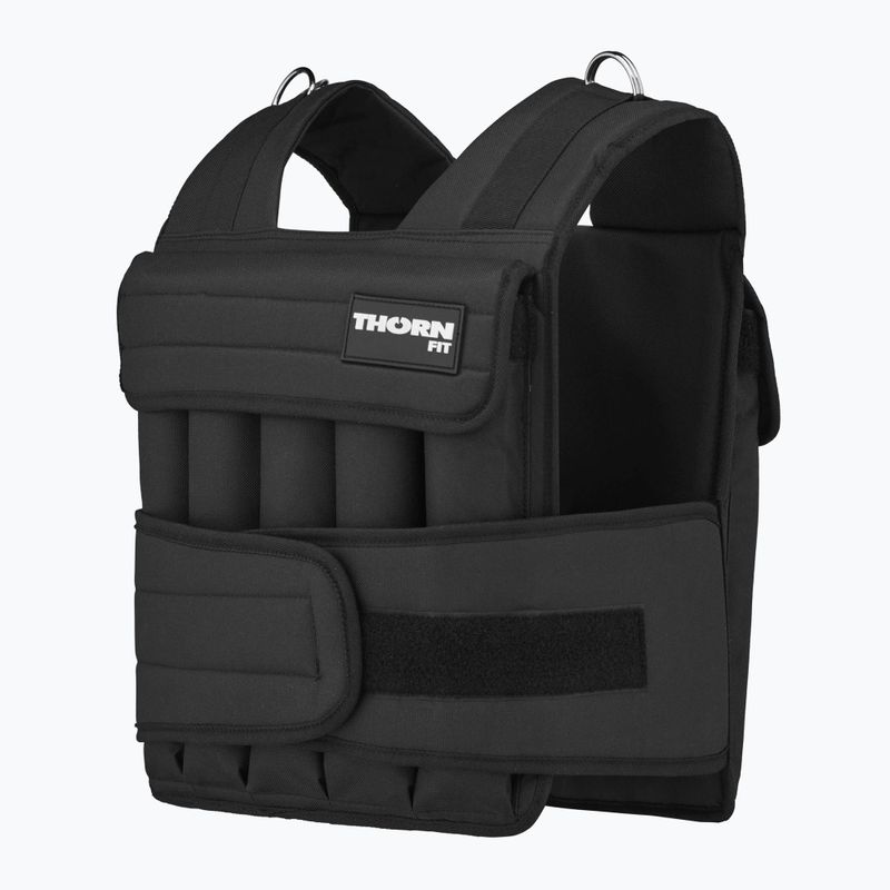 Gilet zavorrato per allenamento Thorn Fit Weighted Vest 2.0 10 kg black 3