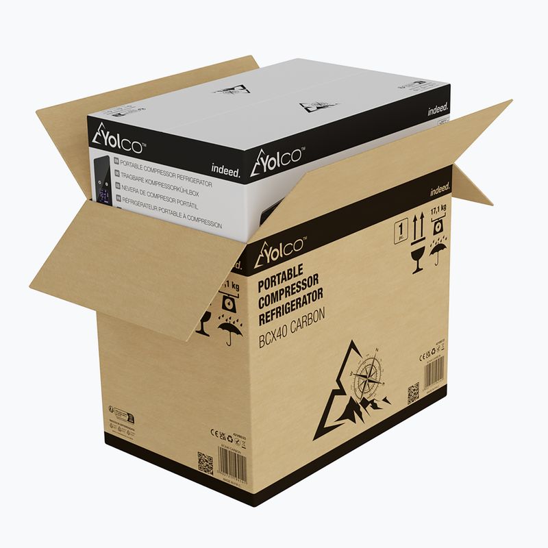 Frigorifero da viaggio in carbonio Yolco BX40 39 l 19