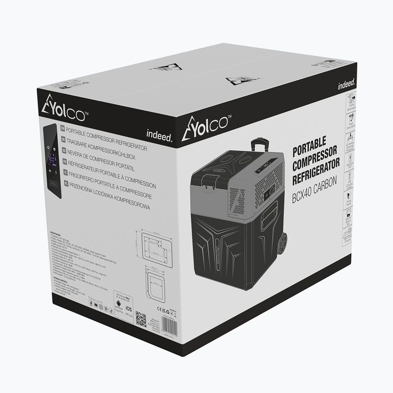 Frigorifero da viaggio in carbonio Yolco BX40 39 l 20