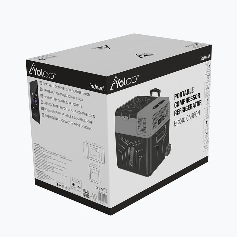 Frigorifero da viaggio in carbonio Yolco BCX40 39 l 16