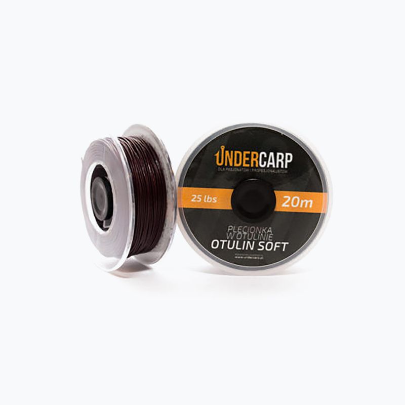 Treccia leader per carpe UnderCarp UC88 marrone