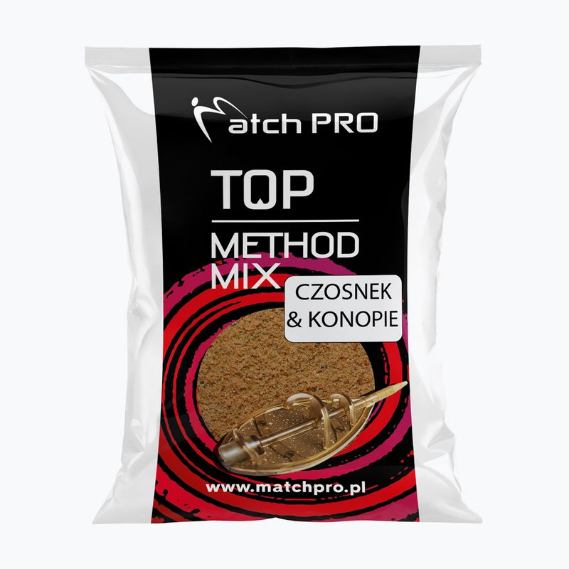 MatchPro Methodmix Aglio e Canapa esca da pesca 700 g