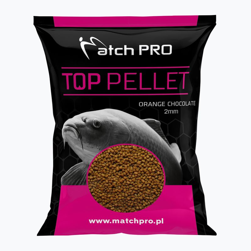 Pellet MatchPro Orange Chocolate 2 mm per esche artificiali 700 g