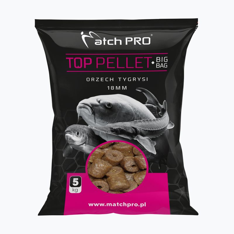 Pellet per carpe MatchPro Big Bag Tiger Walnut 18 mm 5 kg