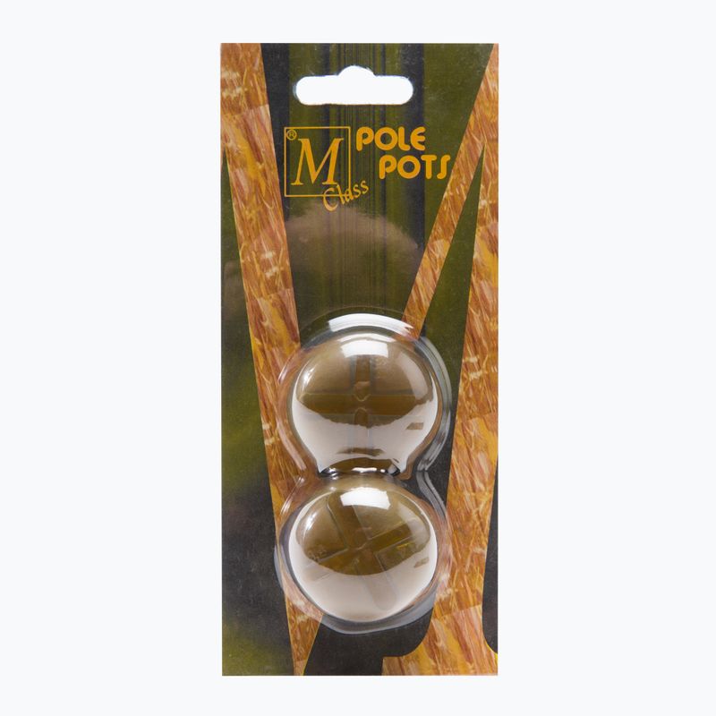 Milo P.Pots tazza punta esca 2 pz marrone 627VV0045