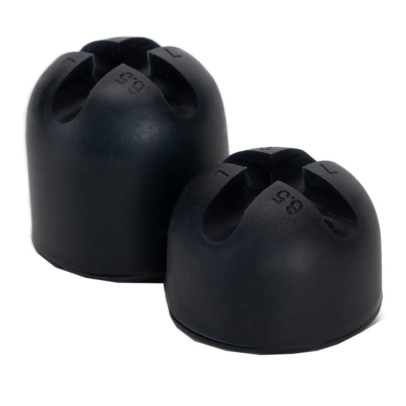 Milo P.Pots coppette per esche per punta di canna 2 pz. B003 nero 627VV0014