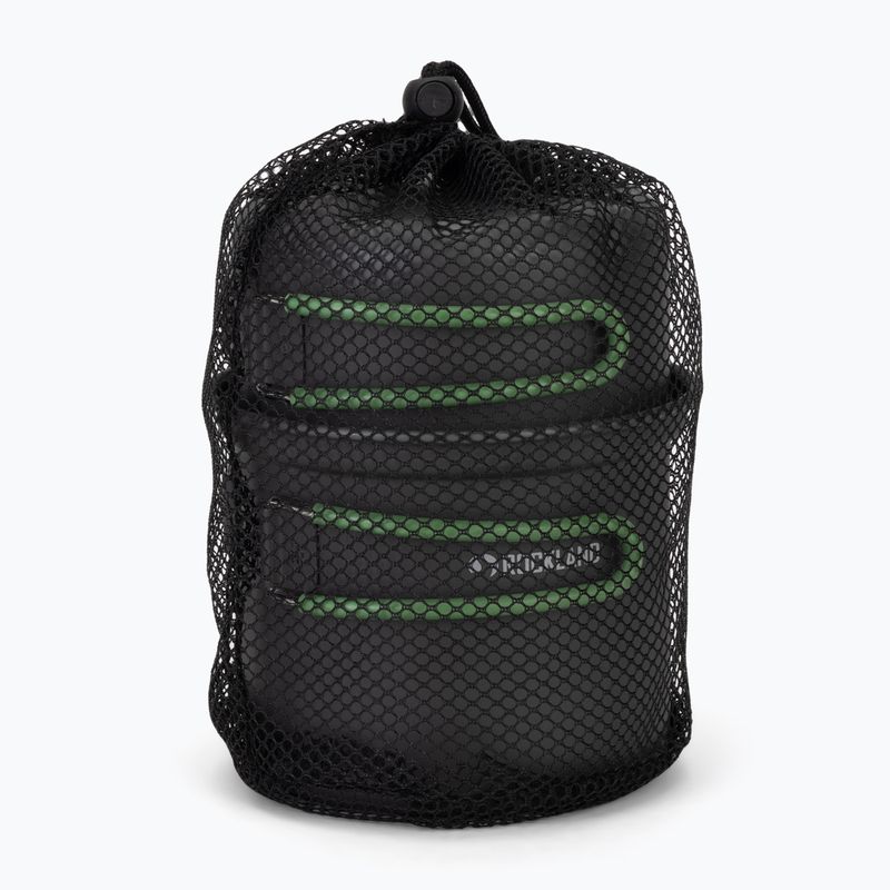 Set di pentole Rockland Travel Pro grigio/verde 7
