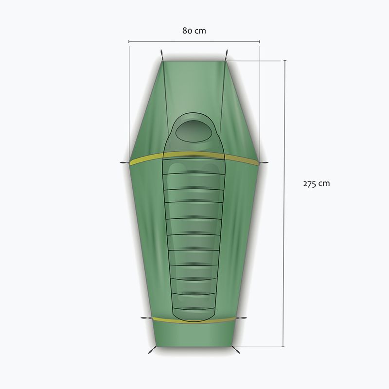 Tenda da trekking Rockland Soloist verde per 1 persona 4