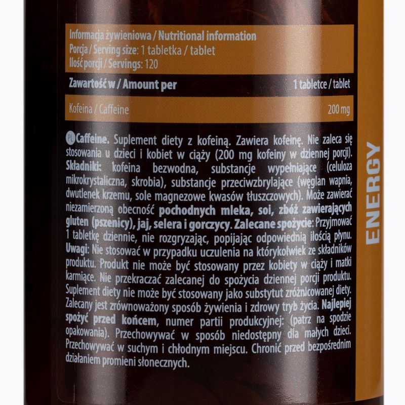 Essenza di caffeina 200 mg 120 compresse 2