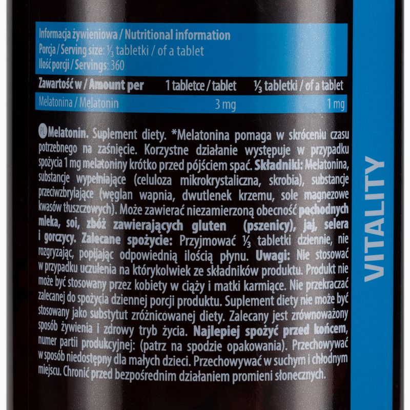 Melatonina Essence Melatonina 3 mg 120 compresse 2