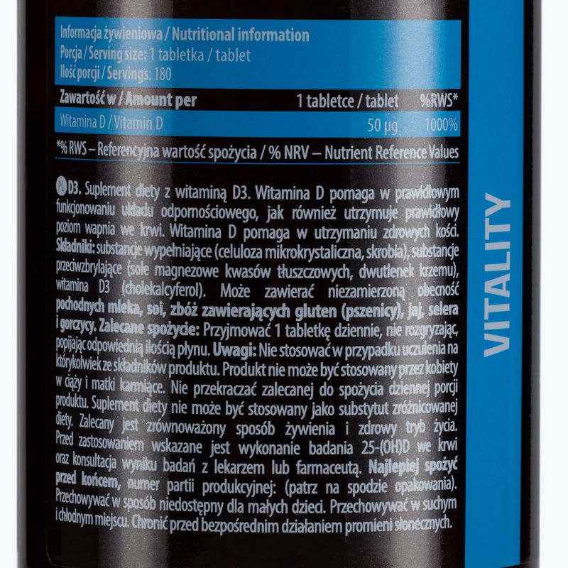 Vitamina D3 Essence D3 2000IU 180 compresse 2