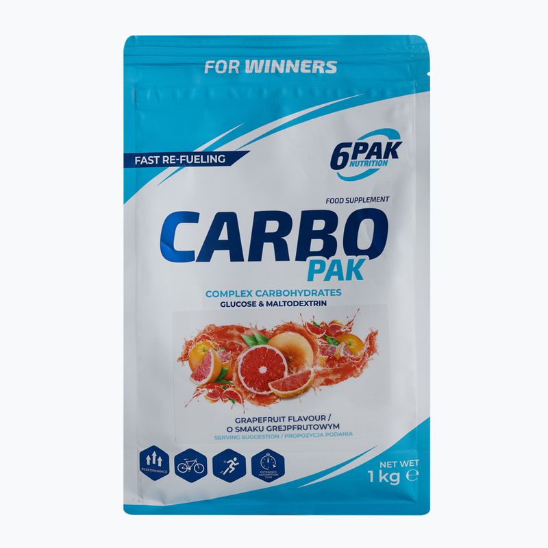 Carboidrati 6PAK Carbo Pak 1000 g Pompelmo