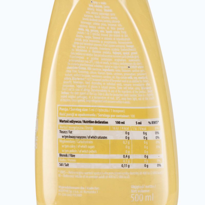 6PAK Sciroppo ZERO 500 ml Salsa al cioccolato bianco 2