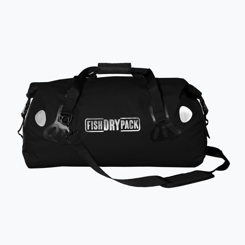 FishDryPack Duffel 50 l borsa impermeabile nera 6