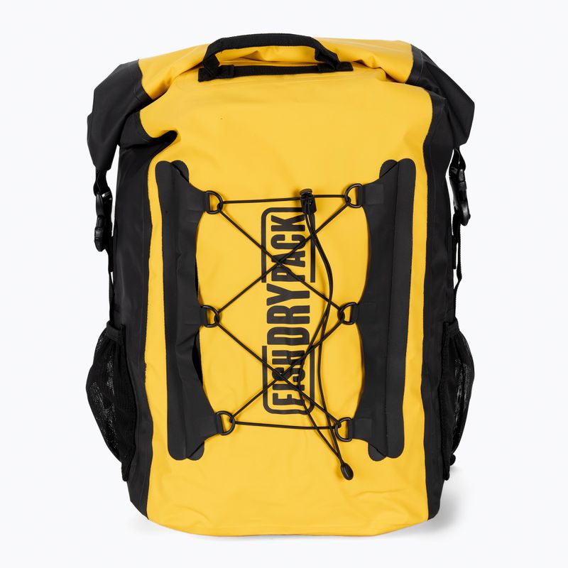 FishDryPack Explorer 40 l zaino impermeabile giallo