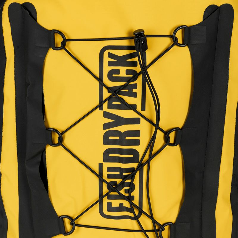 FishDryPack Explorer 40 l zaino impermeabile giallo 4