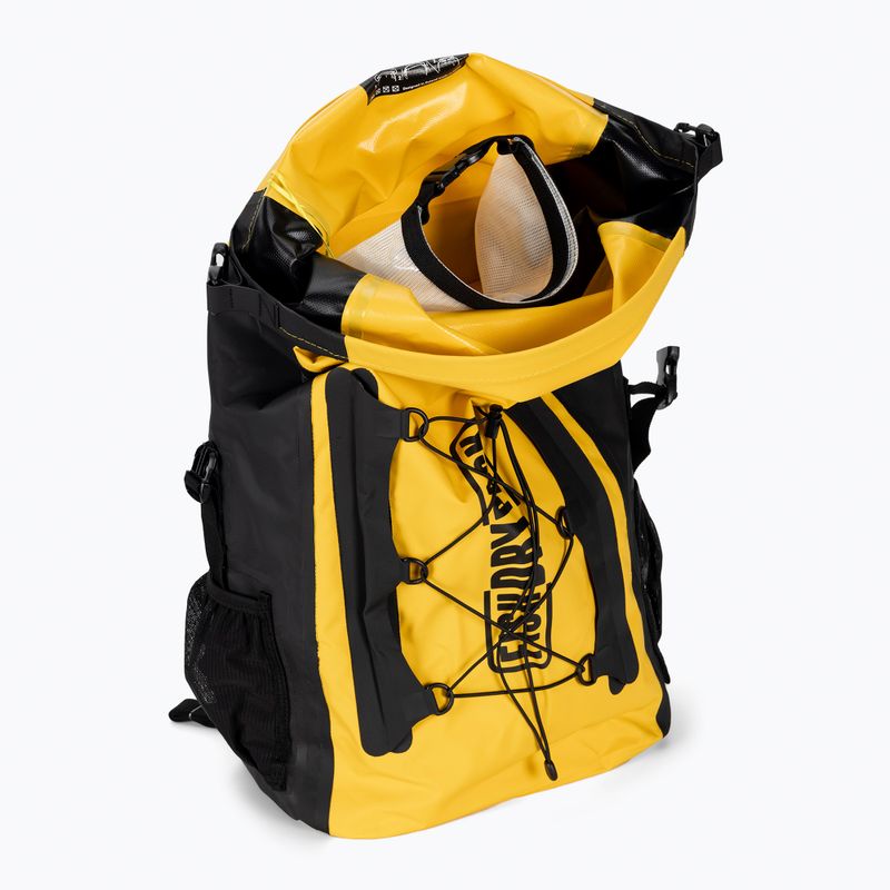 FishDryPack Explorer 40 l zaino impermeabile giallo 7