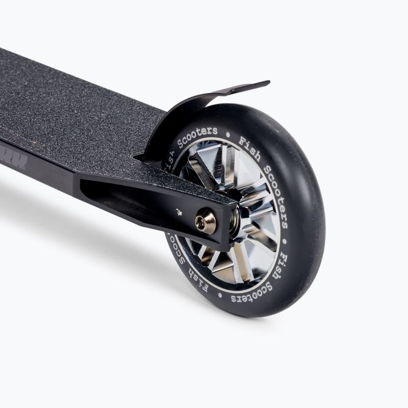 Monopattino Fish Scooters Shark argento freestyle 6