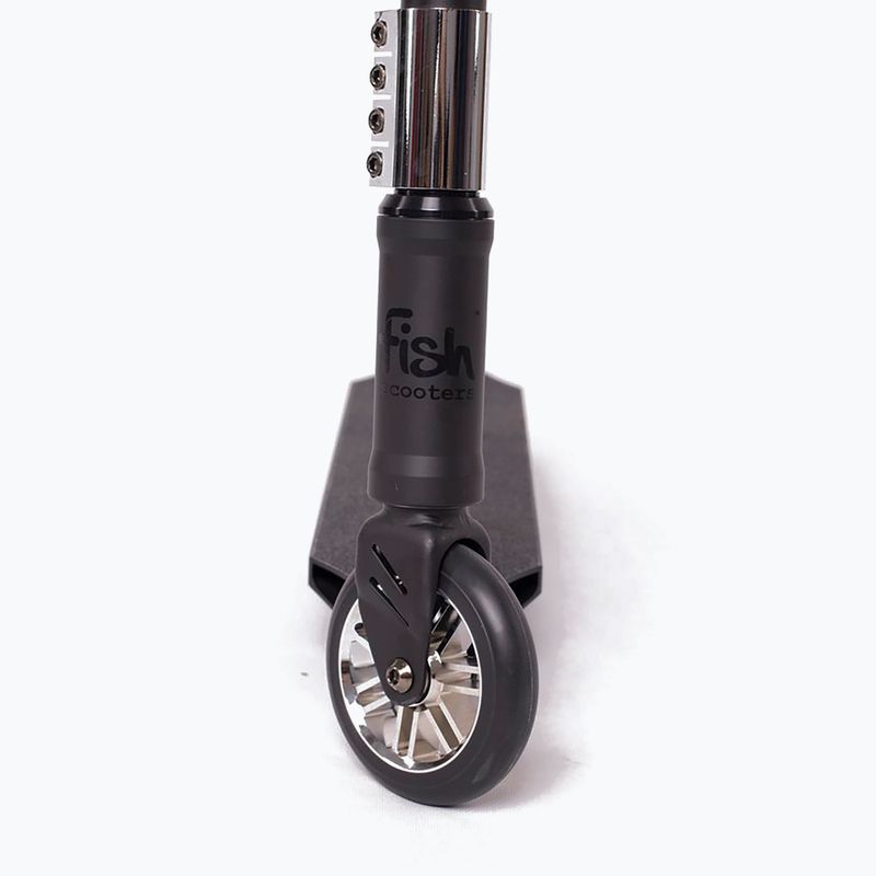 Monopattino Fish Scooters Shark argento freestyle 8