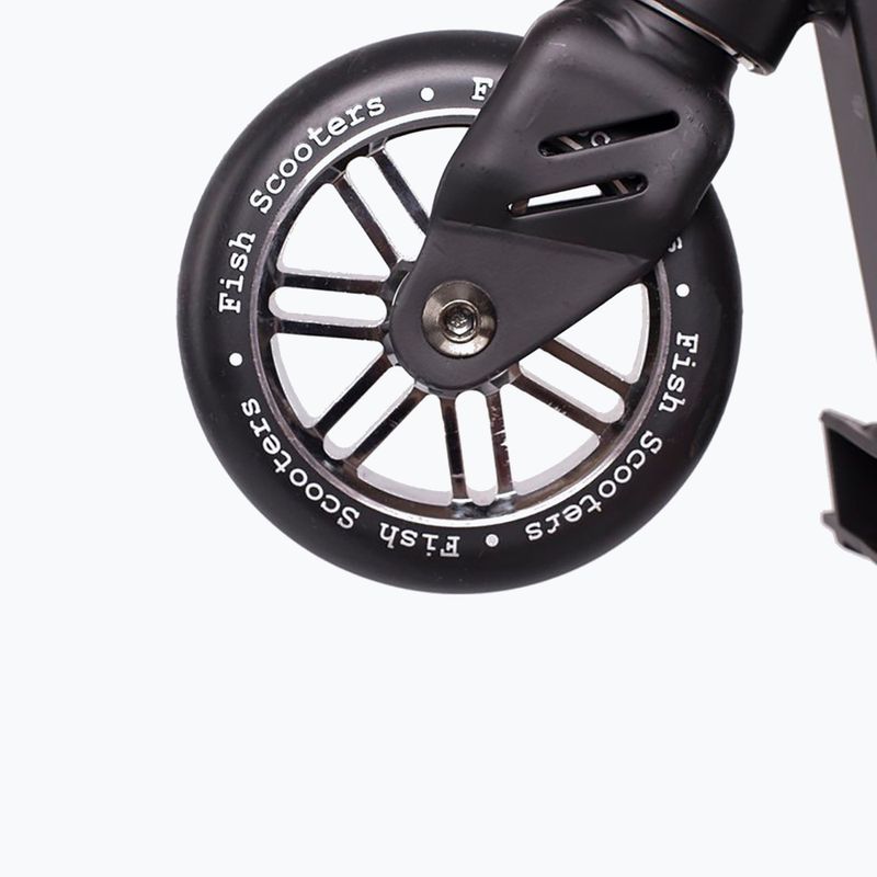 Monopattino Fish Scooters Shark argento freestyle 9