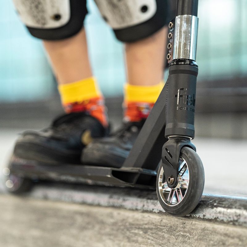 Monopattino Fish Scooters Shark argento freestyle 13