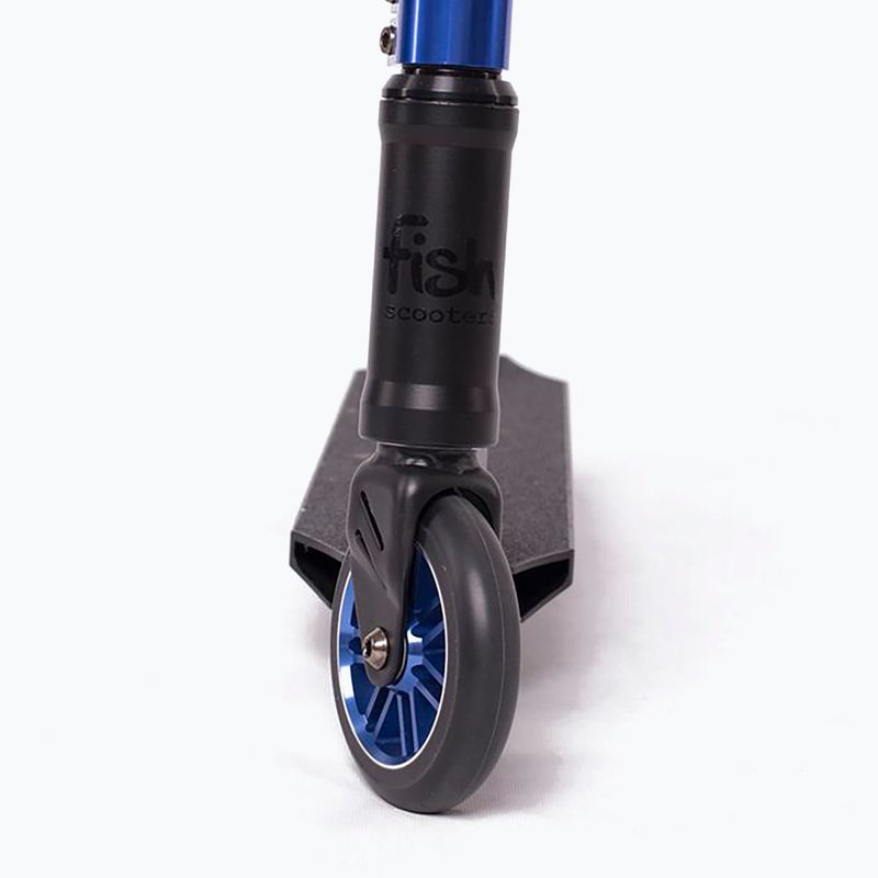 Monopattino Fish Scooters Shark blu freestyle 8