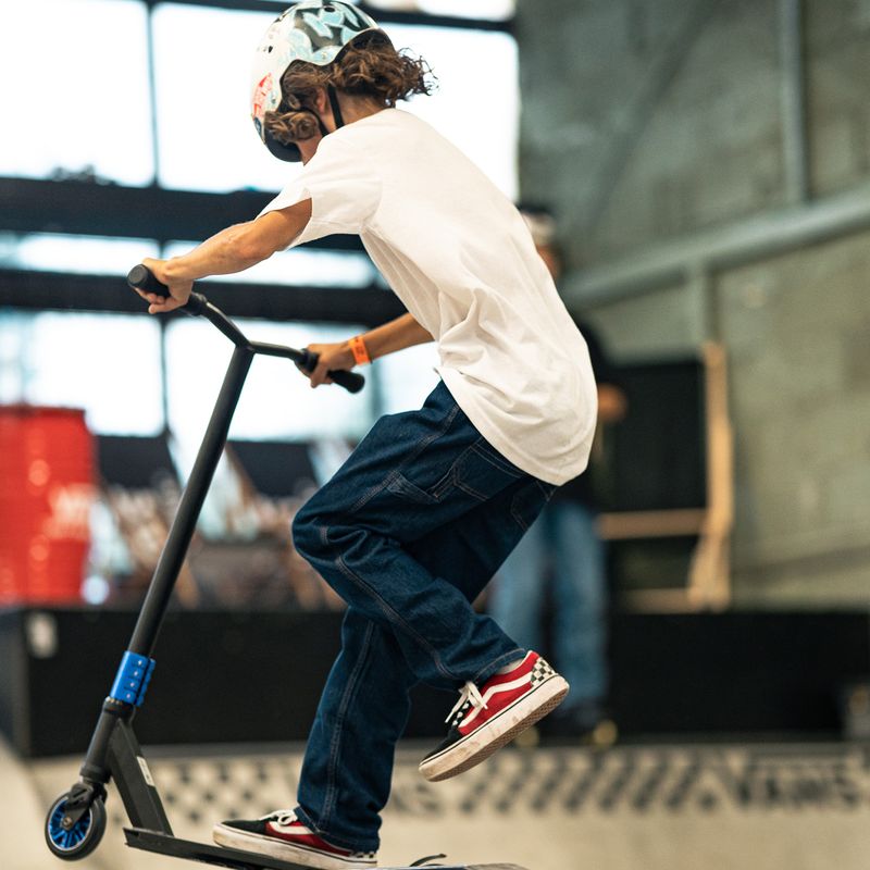 Monopattino Fish Scooters Shark blu freestyle 13