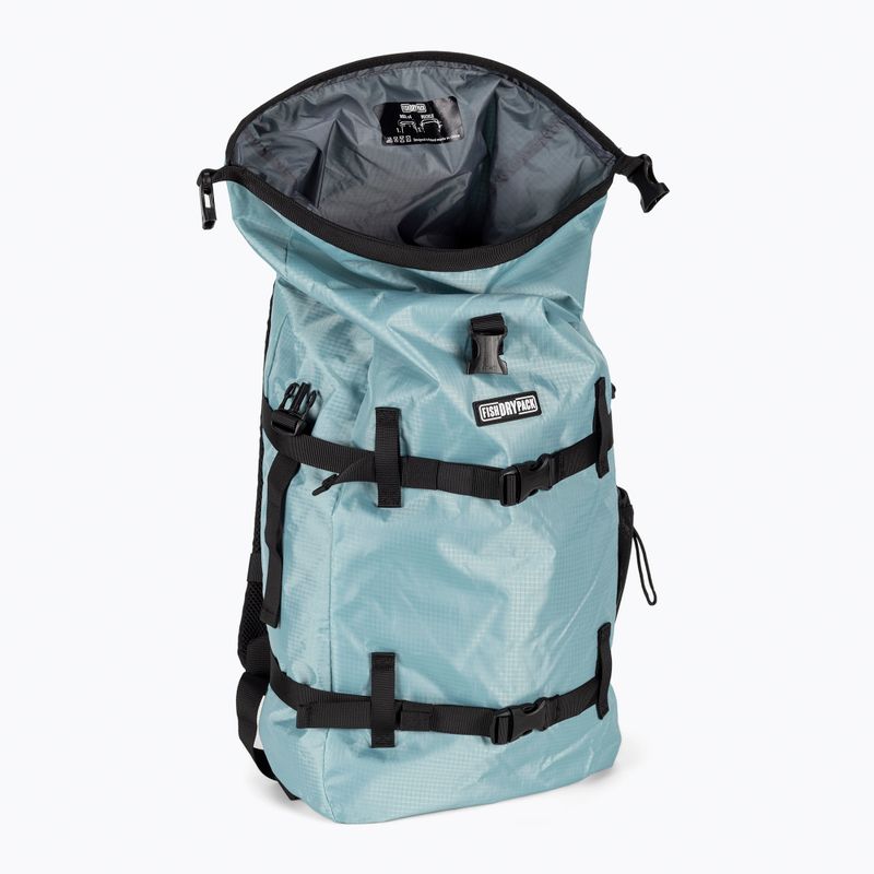 FishDryPack Sherpa 20 l zaino impermeabile alla menta 7