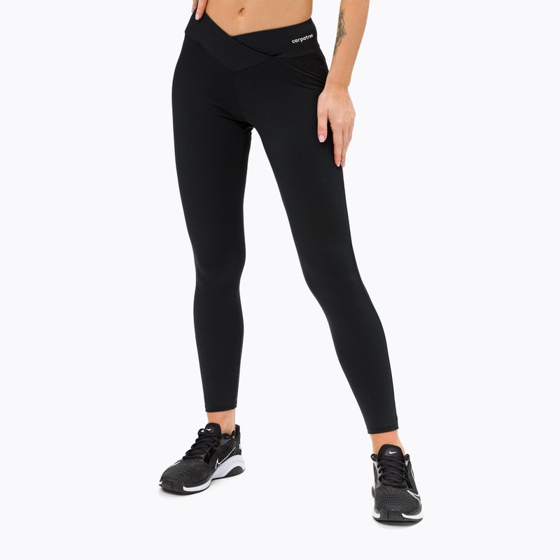 Leggings donna Carpatree Bubble push-up nero