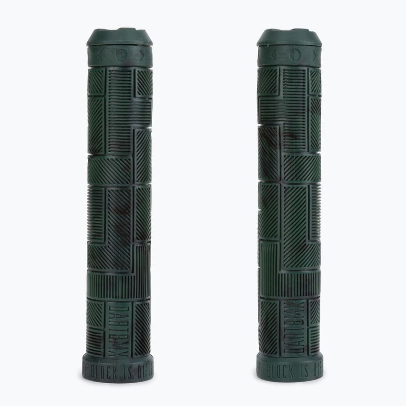 Manopole per manubrio Dartmoor Block verde A25955
