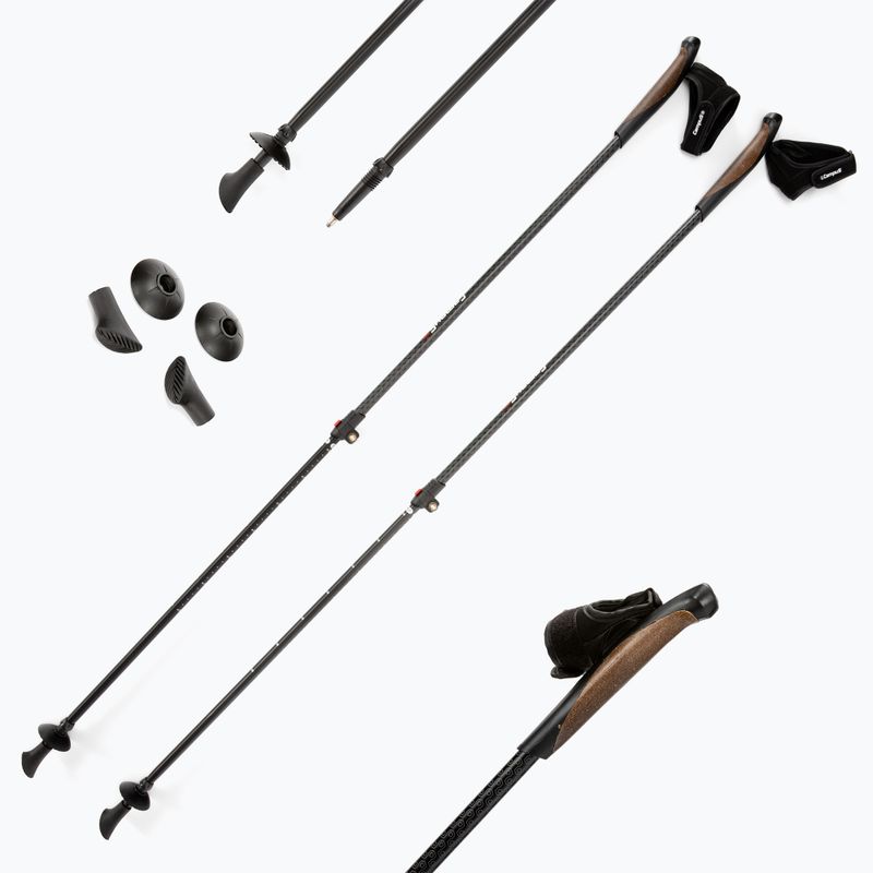 CampuS Siggo bastoncini da nordic walking nero CU0704321400 5