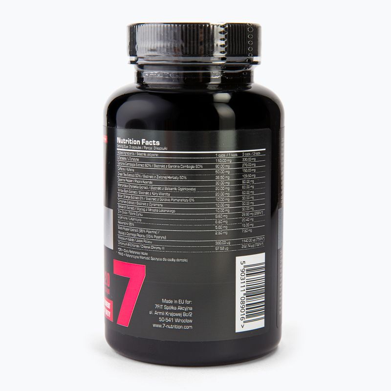 Bruciatore di grassi 7Nutrition Jungle Burner 120 capsule 3