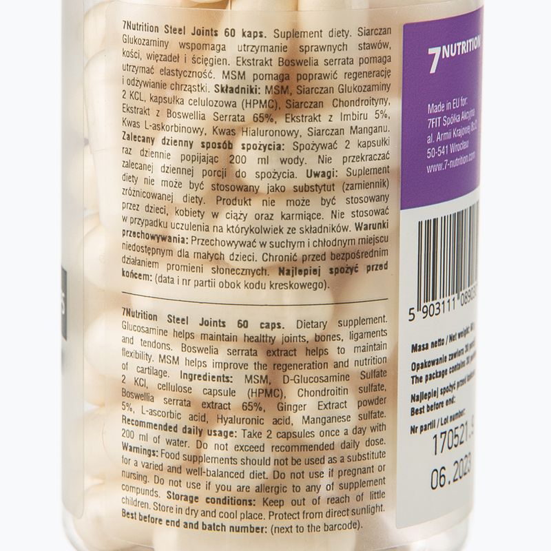 7Nutrition Steel Joints 60 capsule 2