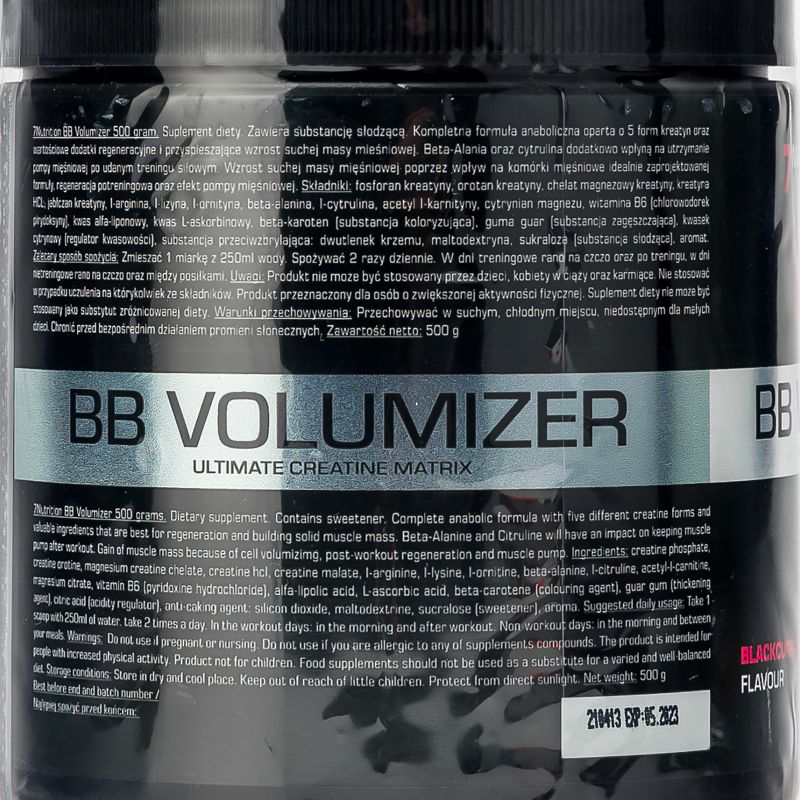 Creatina 7Nutrition BB Volumizer 500 g 2