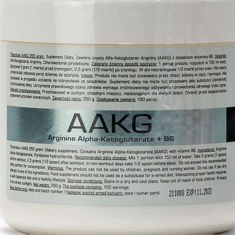 Pre-allenamento 7Nutrition AAKG 250 g 2