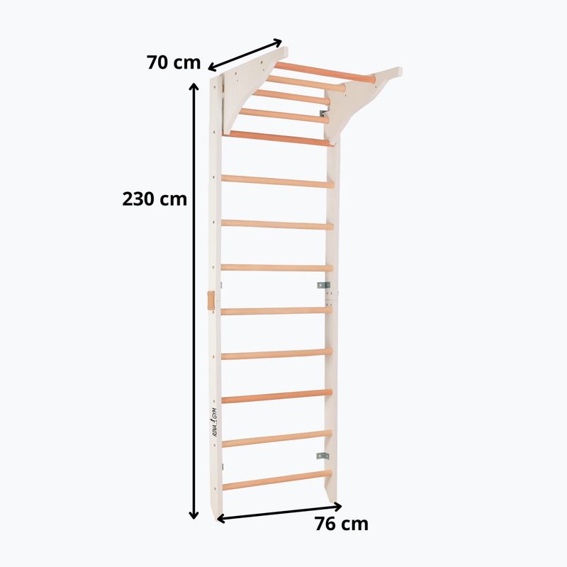 Scala per allenamento RINAGYM Pro Pure pure white 6